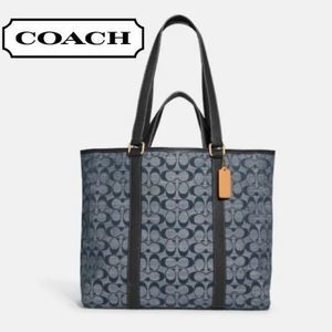 Coach Hudson Denim Tote
